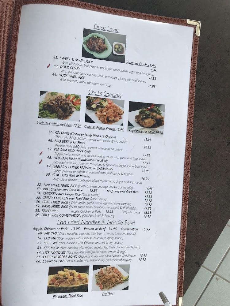 Thai Stick Restaurant Menu image 4